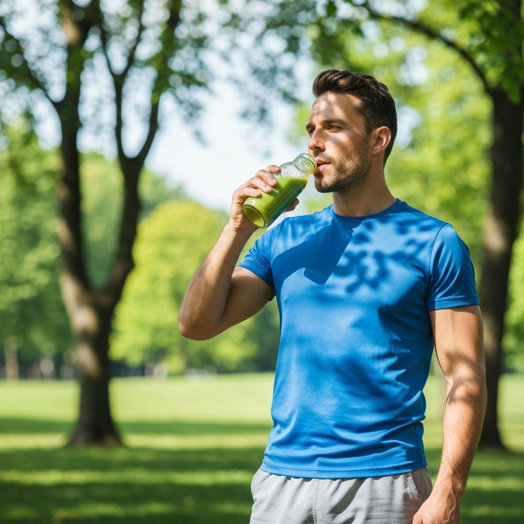 Active lifestyle with nutrition